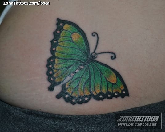 Foto de tatuaje Mariposas, Insectos