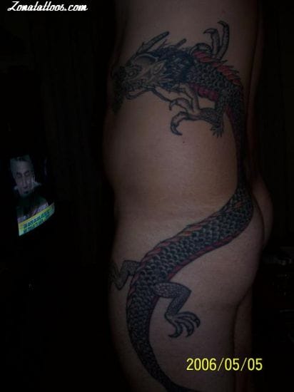 Tattoo photo Dragons, Asian