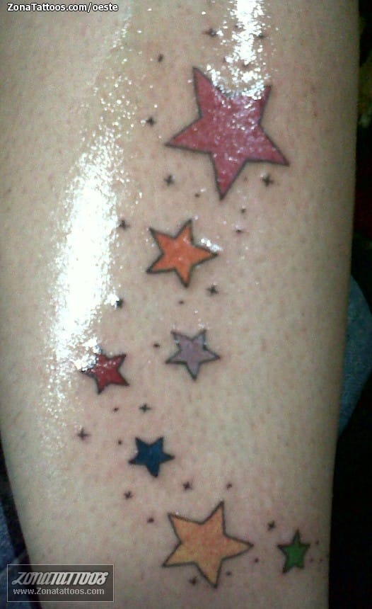 Tattoo photo Astronomy, Stars