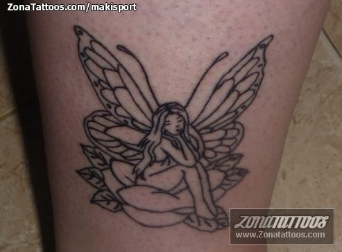 Tattoo photo Fantasy, Fairies