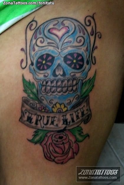 Tattoo photo Skulls, Sugar Skull