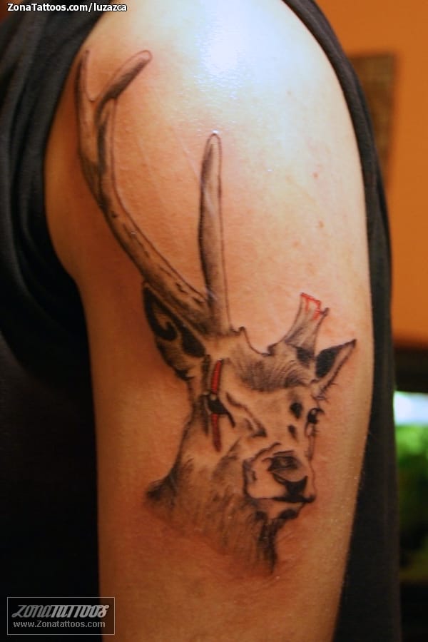 Tattoo photo Animals, Deers