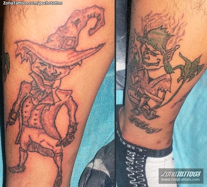 Foto de tatuaje Duendes, Fantasía