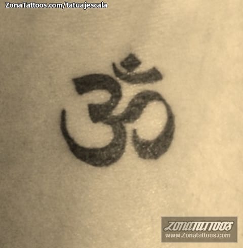 Tattoo photo Om