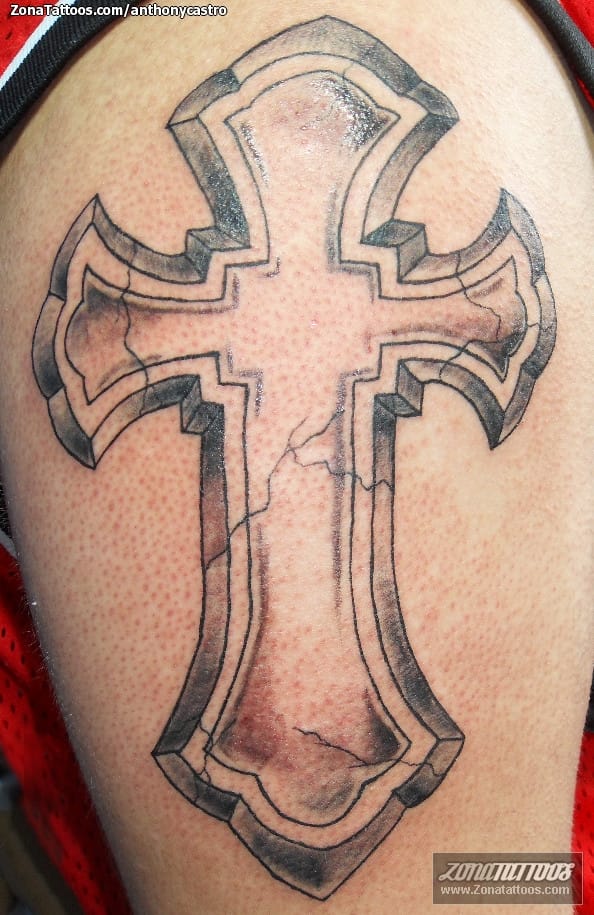 Foto de tatuaje Cruces, Religiosos