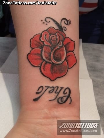 Foto de tatuaje Rosas, Flores