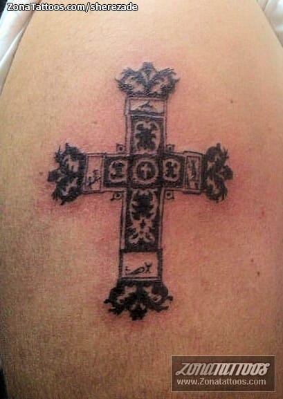 Foto de tatuaje Cruces