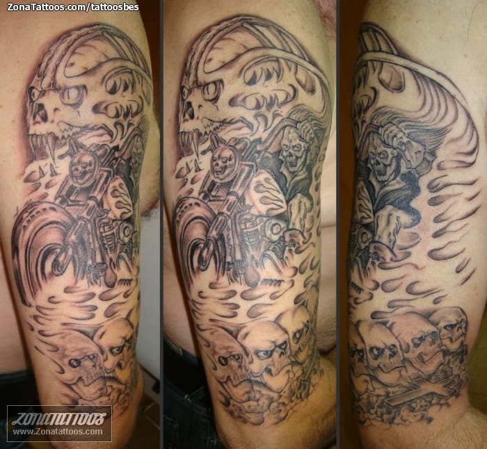 Tattoo of Skulls, Motorbikes