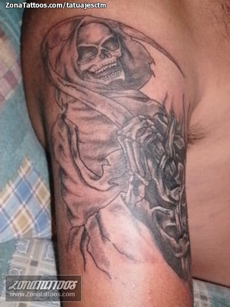 Tattoo photo Grim Reapers, Cover Up