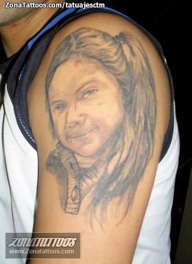 Foto de tatuaje Retratos, Rostros, Personas