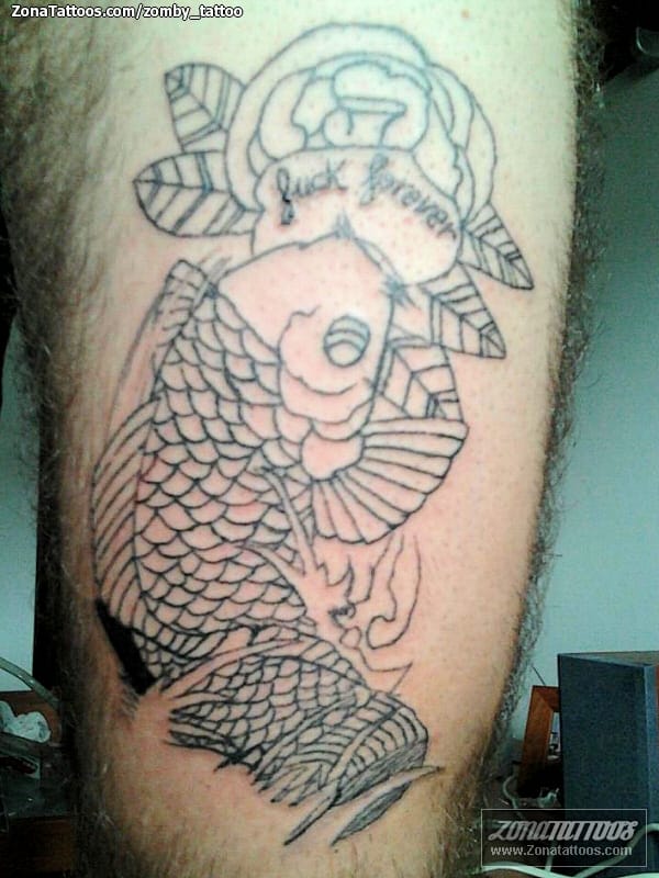 Tattoo photo Koi, Animals, Fish