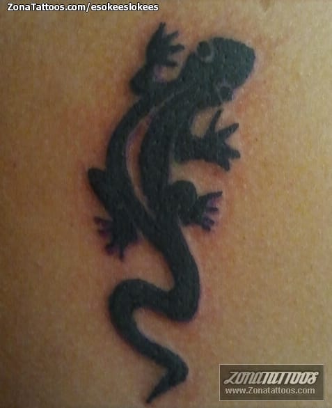 Tattoo photo Lizards, Animals