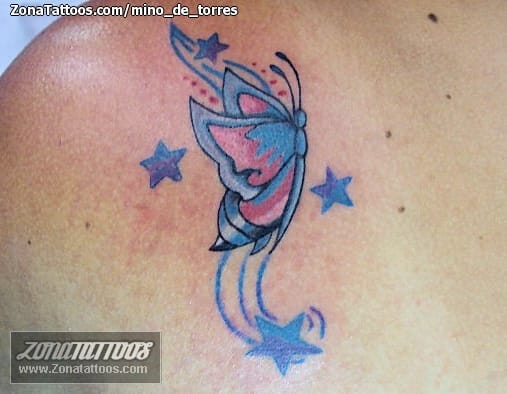 Foto de tatuaje Mariposas, Insectos