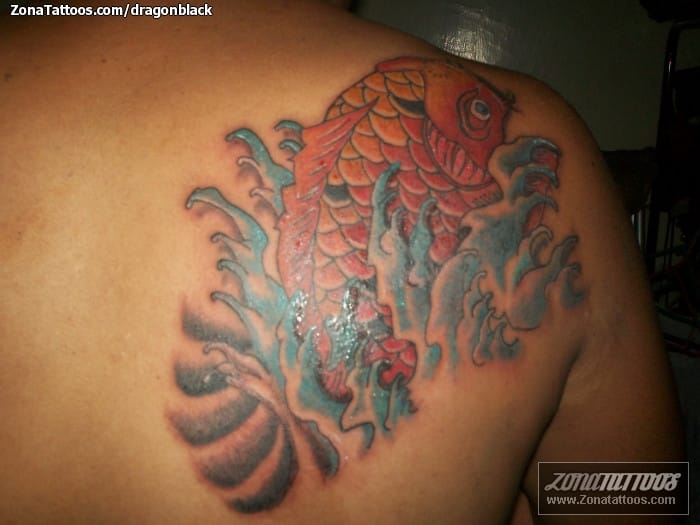 Tattoo photo Koi, Fish, Asian