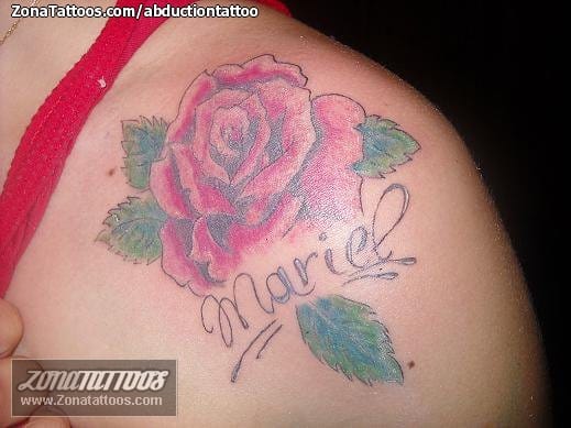 Foto de tatuaje Flores, Rosas