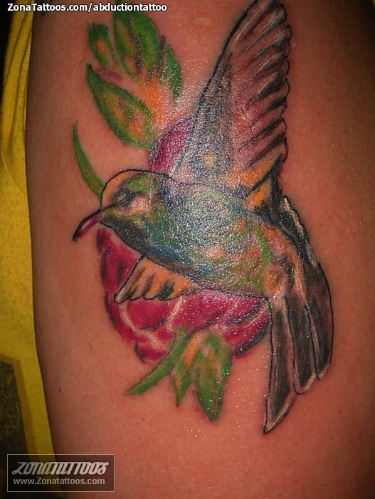 Foto de tatuaje Colibríes, Aves, Animales