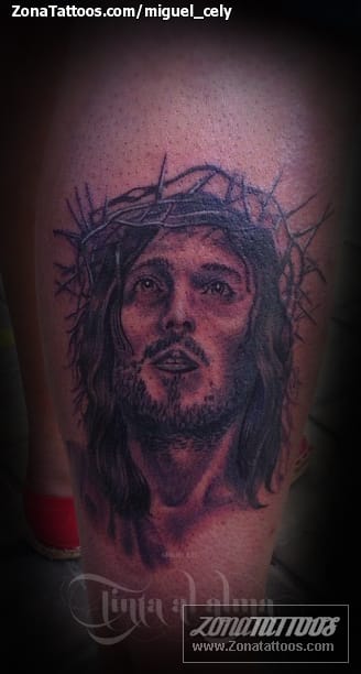 Tattoo photo Christ, Religious