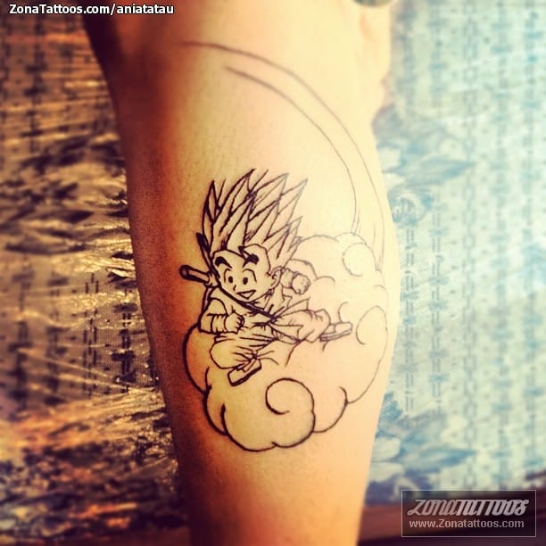 Foto de tatuaje Dragon Ball, Manga