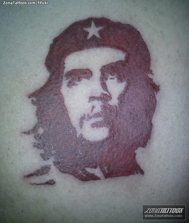 Foto de tatuaje Retratos, Che Guevara