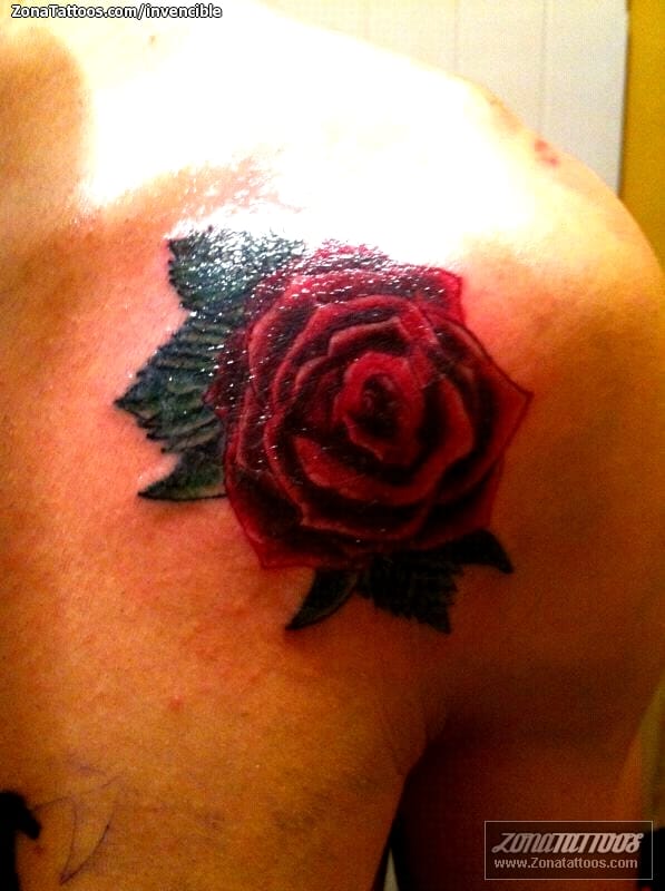 Foto de tatuaje Flores, Rosas