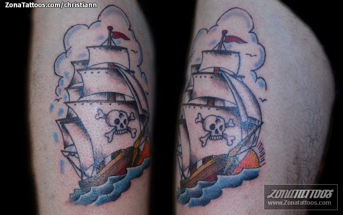 Foto de tatuaje Barcos