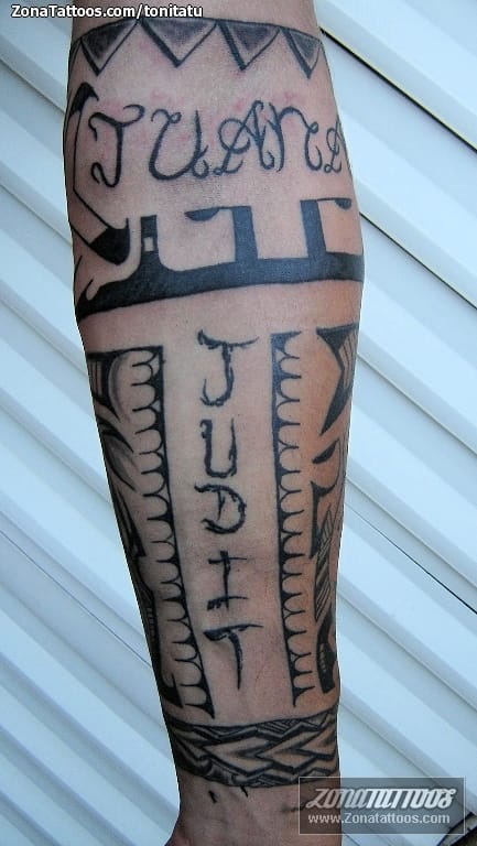 Tattoo photo Forearm, Maori