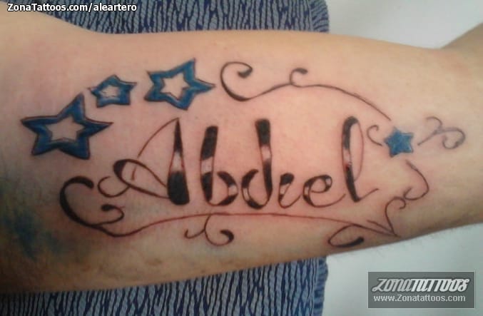 Tattoo photo Letters, Names