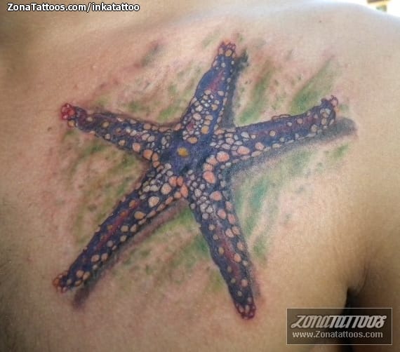 Foto de tatuaje Estrellas De Mar, Animales