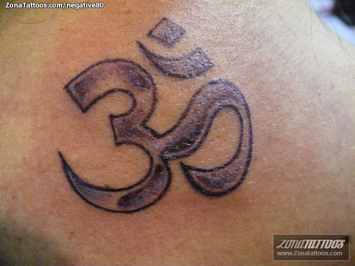 Tattoo photo Om, Symbols