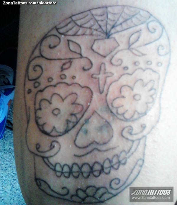 Foto de tatuaje Calaveras, Sugar Skull