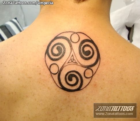 Tattoo photo Triskelion, Celtic