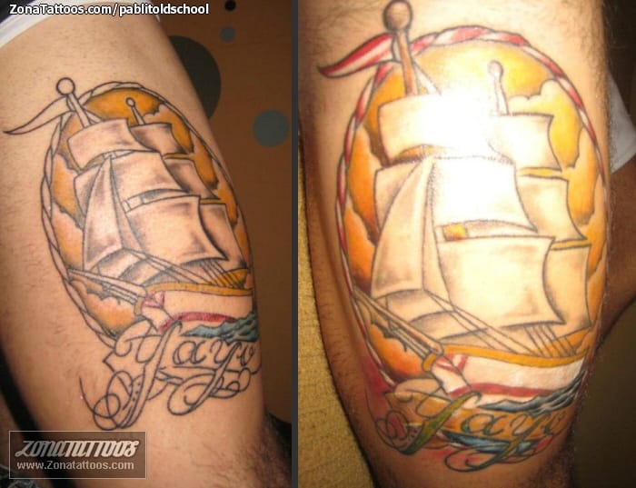 Tattoo photo Boats