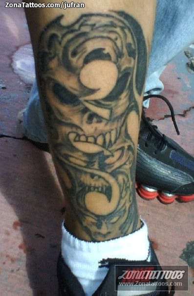 Tattoo photo Skulls, Monsters, Horror