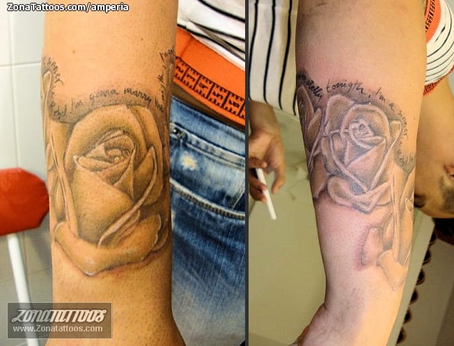 Tattoo photo Flowers, Roses