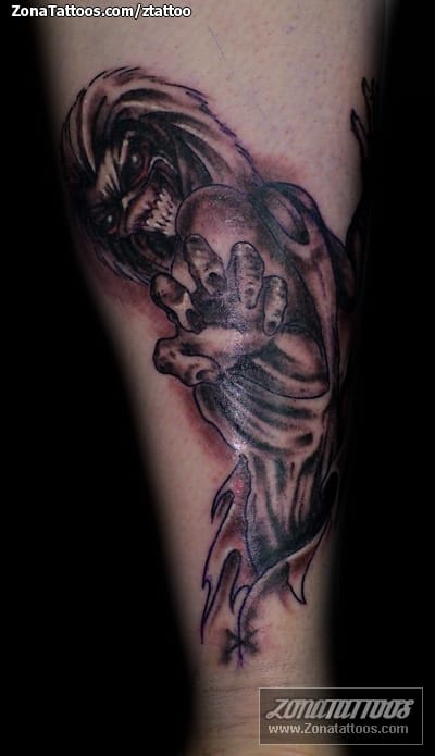 Tattoo photo Iron Maiden