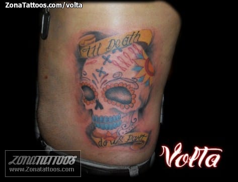 Foto de tatuaje Sugar Skull