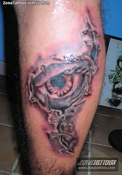 Tattoo photo Eyes, Gore