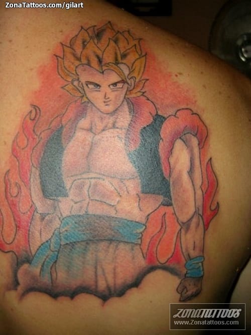 Foto de tatuaje Dragon Ball, Cómics, Manga