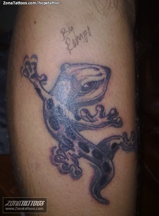 Tattoo photo Lizards, Animals