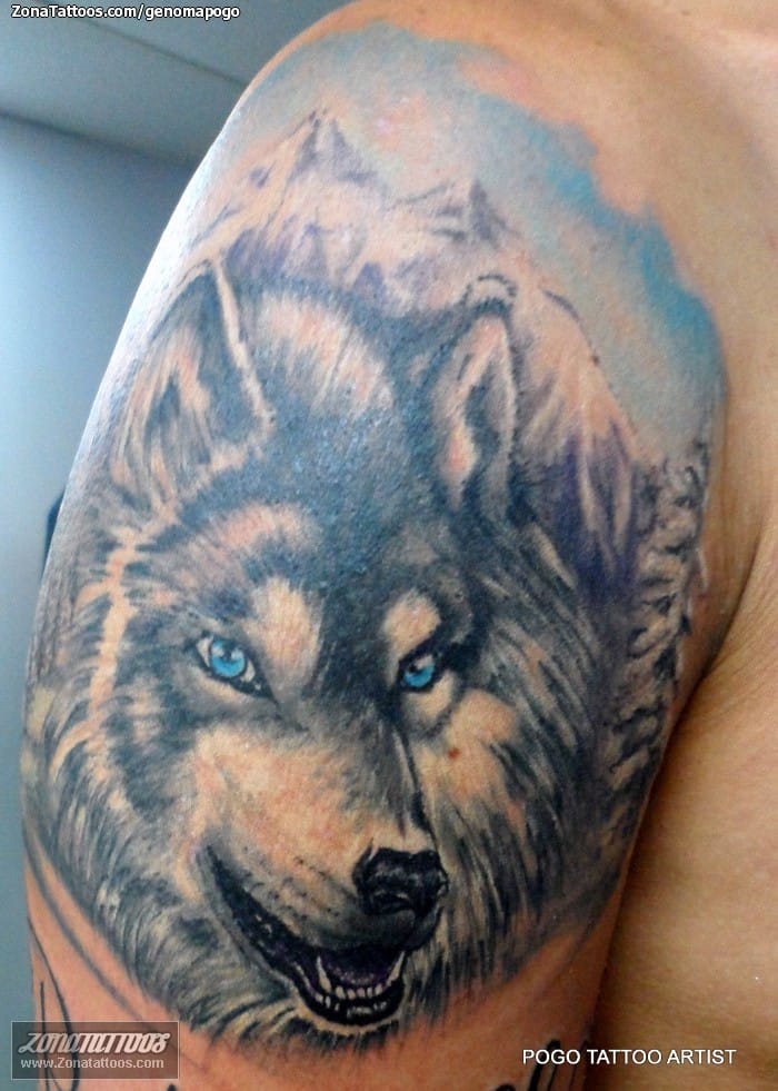 Tattoo photo Wolfs, Animals