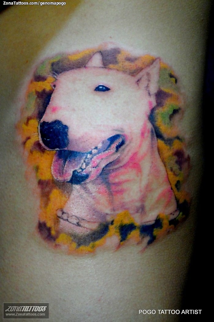 Foto de tatuaje Animales, Perros