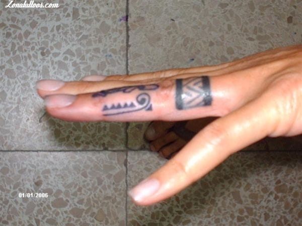 Foto de tatuaje Dedos