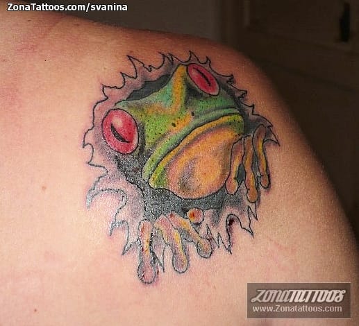 Tattoo photo Frogs, Animals