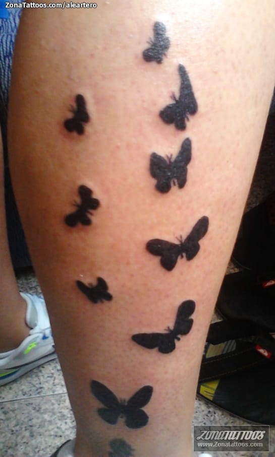 Foto de tatuaje Mariposas, Insectos