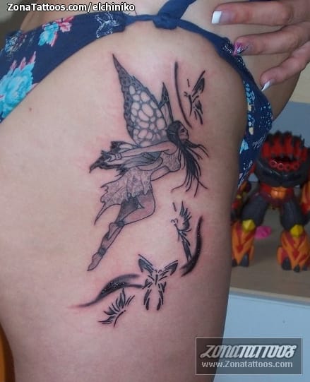 Tattoo photo Fairies, Fantasy