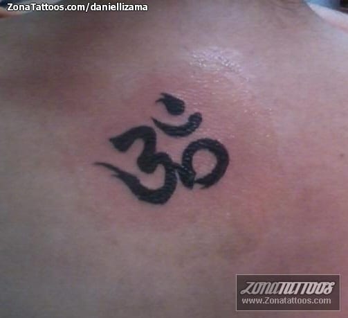 Tattoo photo Om