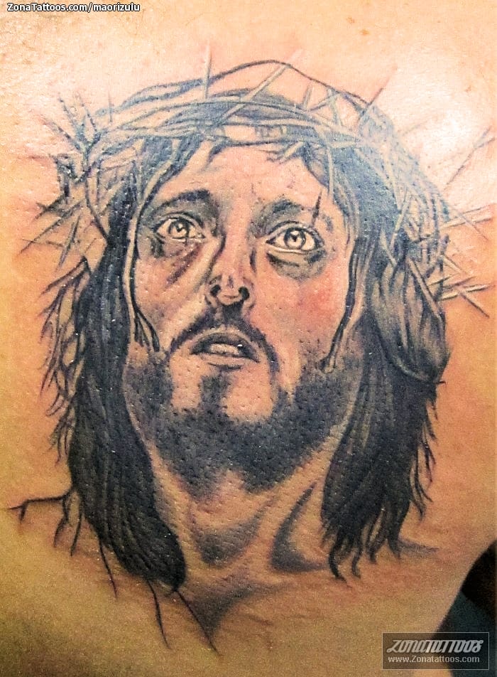 Tattoo photo Christ, Religious