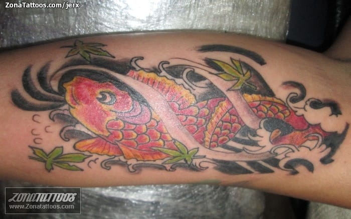 Tattoo photo Animals, Fish, Koi