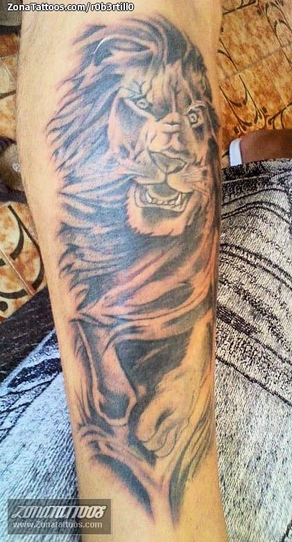 Tatuaje de Leones, Animales