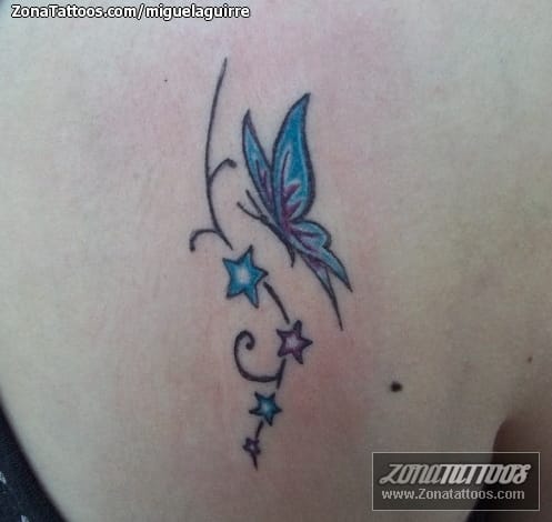 Foto de tatuaje Mariposas, Insectos